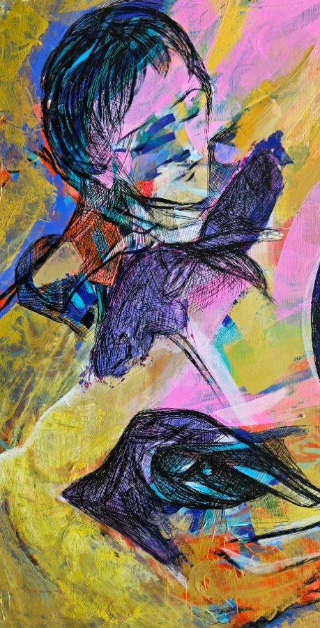 Free painting figurativ 