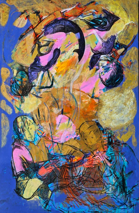 Free painting figurativ 