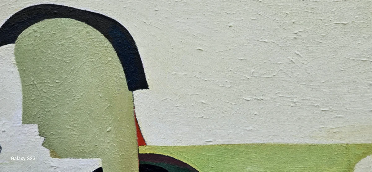 Buntes Ölgemälde