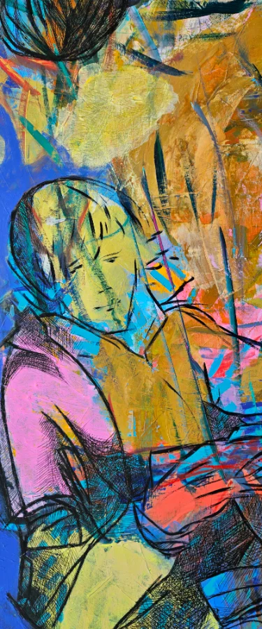 Free painting figurativ 