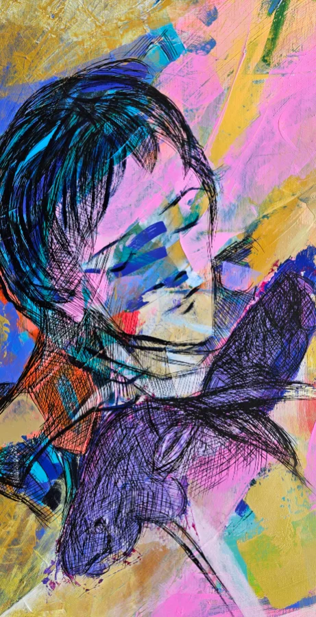 Free painting figurativ 