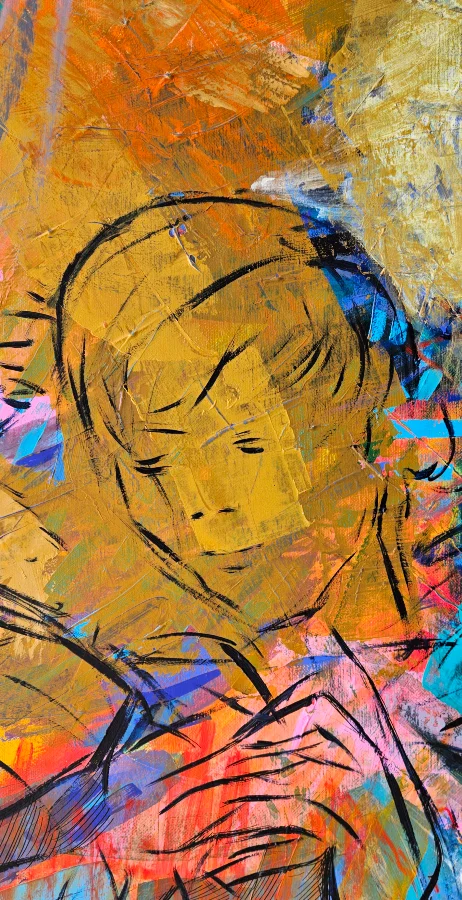 Free painting figurativ 