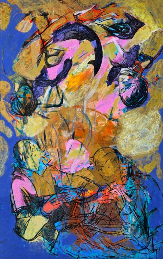Free painting figurativ 