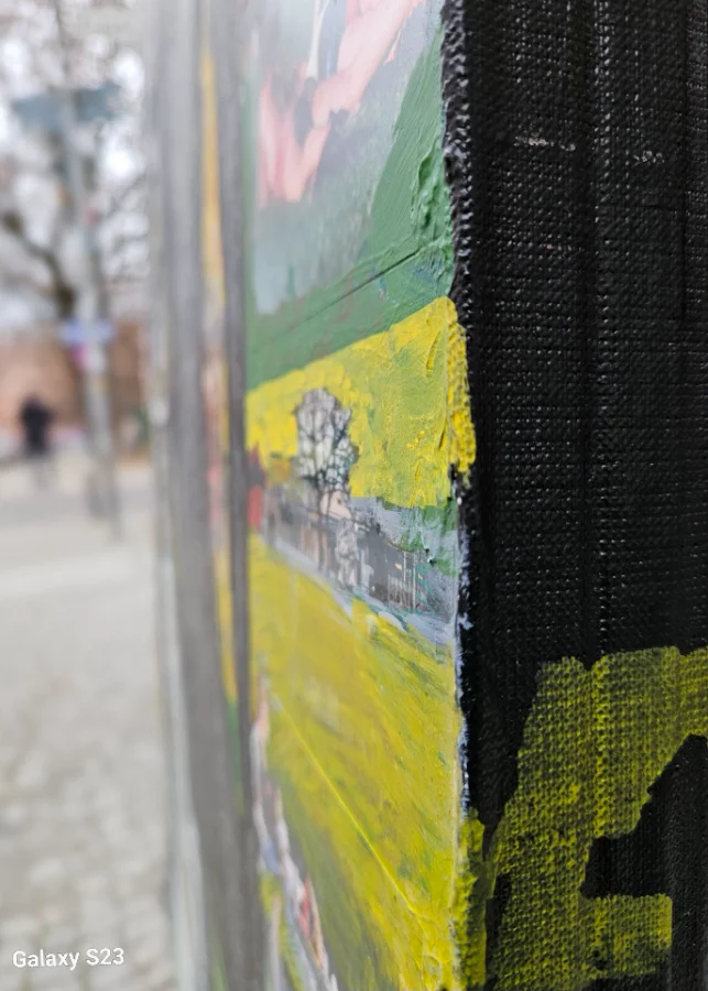 Buntes Stadtbild