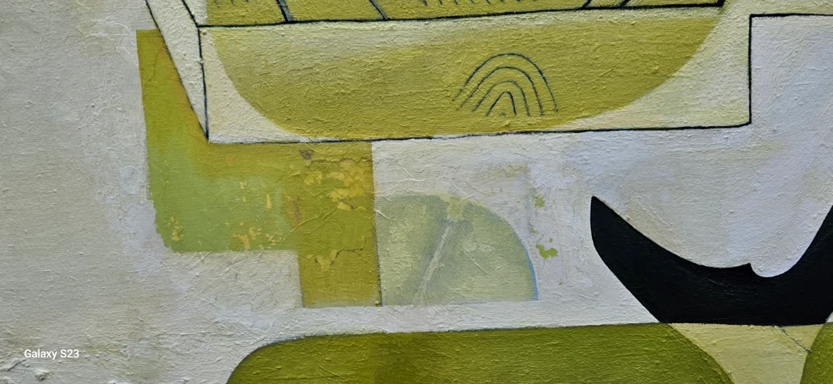 Buntes Ölgemälde