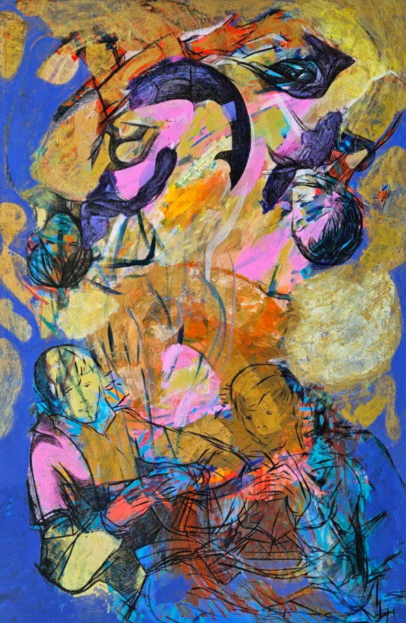 Free painting figurativ 
