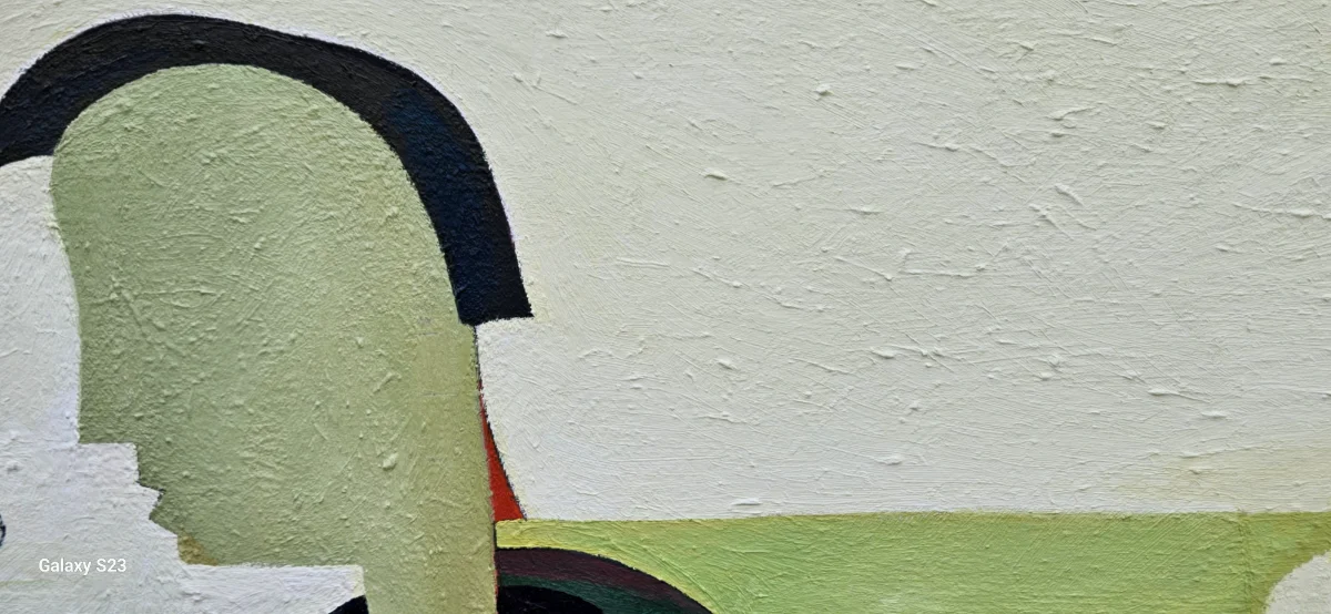 Buntes Ölgemälde