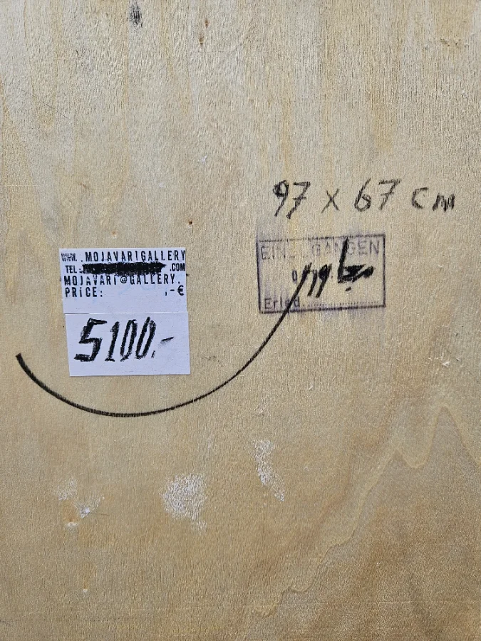 Farbige Formen auf Holz