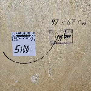 Farbige Formen auf Holz